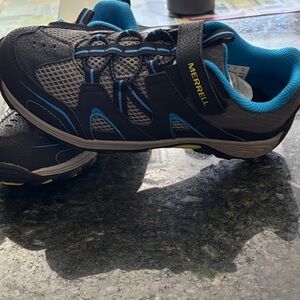 Merrell Black and Blue Trail Shoes